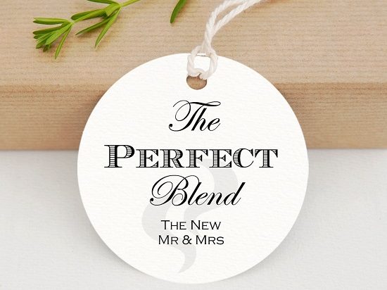 The Perfect Blend tags and stickers