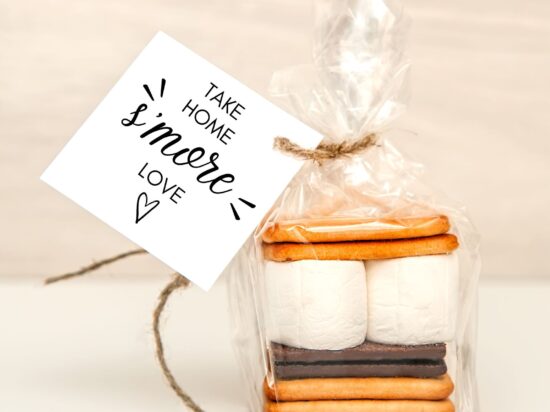 S'more Favor Tags