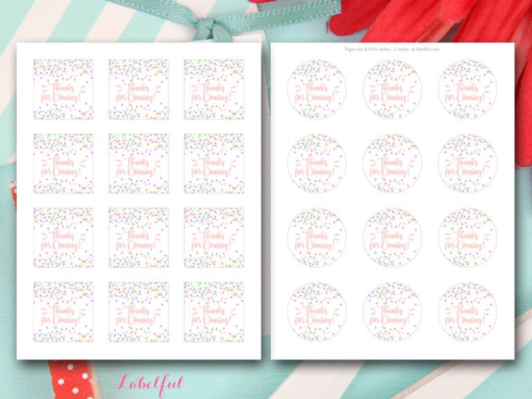 Sprinkle Confetti Favor – Labelful